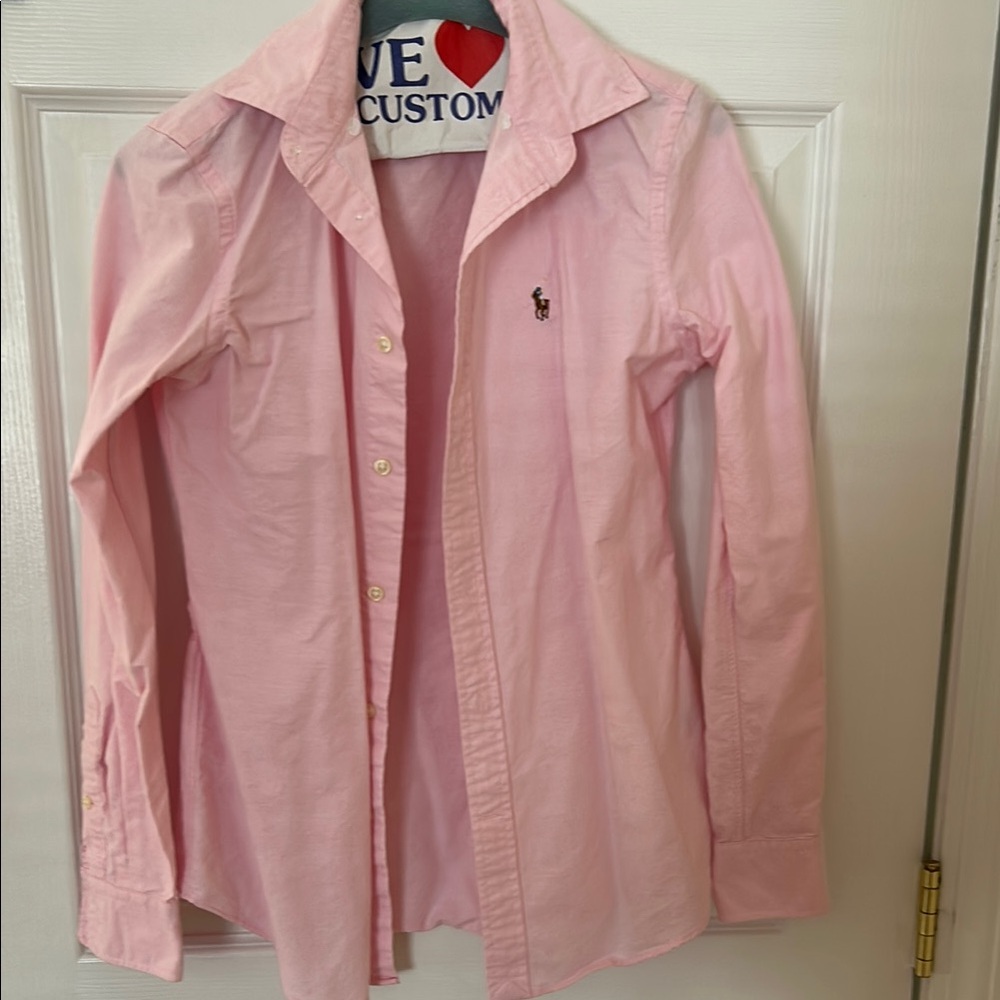 Ralph Lauren Pink Slim Fit Shirt